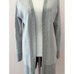 J. McLaughlin Open Cardigan Sweater Duster Chevron Print Size S Photo 0