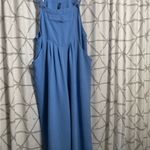 Chic Blue Overall Jumpsuit Size XL Photo 1