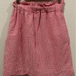 Lauren James Gingham Pattern Mini Skirt Photo 0