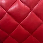 Steve Madden | “Chevy Red” Quilted Satchel w/ Crossbody and Bag Charms Photo 8