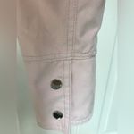 I Heart Ronson  Baby Pink Cropped Sueded Jacket Small S Photo 5