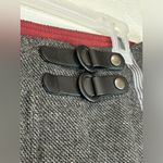 prAna  Woman’s Gray Coal Wool Blend Quincy Mini Tweed Wrap Skirt Size Small Photo 1