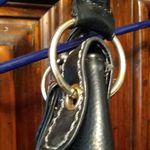 Large Hobo Style Black Handbag Photo 2