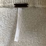 Free People  Ottoman Slouchy Tunic Sweater Size XS Mock Neck Ribbed Stretch White Photo 6