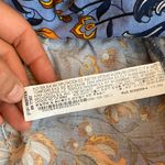 ZARA  Blue and Orange Floral Blouse Photo 2