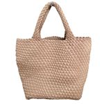 None Hathaway Woven Tote Bag Warm Taupe Photo 8