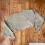 Aritzia TNA Cropped Crewneck Sweatshirt Photo 3
