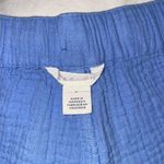 Caslon Blue Linen Pants Photo 2