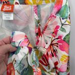 RipSkirt Hawaii Womens Medium Lotta Leg White Wildflower Watercolor Polyester Photo 7