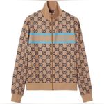 Gucci  Technical Jersey GG print Full Print Jacket 787879 size M Photo 0