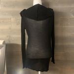 Pure and simple long sleeve Cowell neck to neck Black Size M Photo 3