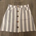 SheIn Chic Striped Skirt Photo 0