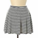 Charlotte Russe Black & White Striped Skirt Photo 3