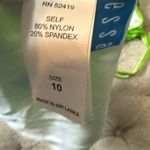 Y2K Tropical‎ Floral Tankini Swimsuit Green Size 10 Photo 10