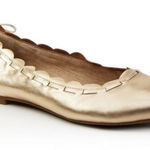 Jack Rogers  NWOT Women's Lucie Scalloped Leather Ballet Flats size 10 Photo 0