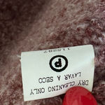 Staccato  Sweater Women's Small Red Cable‎ Knit Cozy Long Sleeve Henley Soft Photo 5