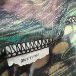 Lily White  Y2K Peacock Feathers Print Camisole Top Photo 5