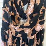 Diane Von Furstenberg  x Target Animal Print Jumpsuit XXS Photo 8