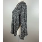 Club Monaco  Womens Black Striped Pullover Crew Neck‎ Sweater Sz XS | Minimalist Photo 1