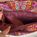Vera Bradley Triple Zip Hipster Crossbody Resort Medallion Pink Floral Purse OS Photo 8