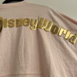 Disney Golden Logo Dip Dye Ombre Spirit Jersey - size L Photo 6