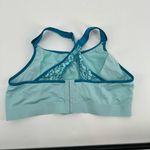 Cacique  blue green plus size crisscross X back easy to wear bralette size 14 /16 Photo 2