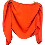 Pretty Little Thing  Orange Top - Women's US 6 - Detached Sleeves Photo 0