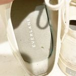 Everlane  Size 9.5 Organic Cotton Sneakers Womens Off White Unbleached Rubber Photo 4