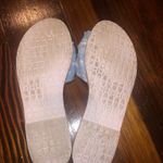 Kate Spade  Denim Bow Sasha Sandals 8.5 Photo 3