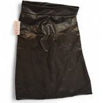 Sweet Women’s L Black Faux Leather Mini Skirt Made in USA NWT Size L Photo 0