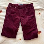 KUT from Kloth Burgundy Jeans/ Velvet Jeans Photo 2