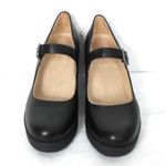 SOUL by Naturalizer Adore Mary Jane Wedge Size 8W NIB Black Photo 1