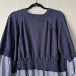 Bobeau  Womens Sweater 2X Mock Layer Soft Stretch Academia Preppy Career Office Photo 6