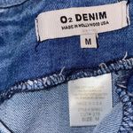 0² Denim O2 Denim medium denim raw hem mini skirt pre owned Photo 8