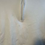 Fairway & Greene Women’s Sweater Seminole SZ S Golf Club Longsleeve 1/4 Zip White Photo 2