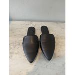 Oliver Cabell Shoes Womens Size 7 Black Leather Pointed Toe Mules Slides Italy Photo 1