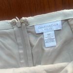 Charter Club  crochet knit cream color skirt size 10 petite Photo 5