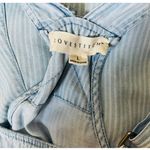 Lovestitch pinstripe short overalls L Photo 6