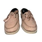Sperry for J. Crew Topsider Lace Up Boat Shoes Nude Pink 6.5M Photo 2