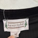 Love Riche Black velvet corduroy tee Photo 2