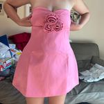 Showpo  Mini Dress Pink Strapless Photo 1