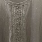 Adrianna Papell Adriana Papell black shark bite top size large w flowy bottom assymetrical hem Photo 1