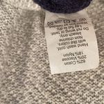 Madewell back zip hi low pullover sweater M grey Photo 4