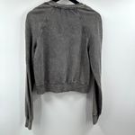 Anthropologie T.la Washed Grey Pull Over Sweatshirt Size Small Photo 7