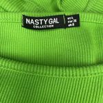 Nasty Gal  Women's Pale Green Bodycon Long Sleeve Dress Sz 4. #351 Photo 10