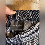 Chico's Travelers Black and White Wide Leg pull on pants NWOT Photo 1