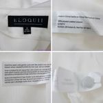 Eloquii NEW White Satin Maxi long sleeves Dress, 18 Photo 11