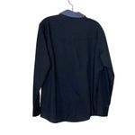 ELY Country Charmers Western Shirt USA Flag Horses Black Snaps Vintage 70’s Blue Size L Photo 4