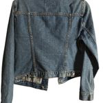 Banana Republic Denim Jacket by . Size Med. Classic Thick Denim NWOT Photo 1
