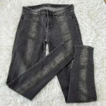 Elie Tahari  Azella Skinny Low Rise Snake Size 28 Photo 0